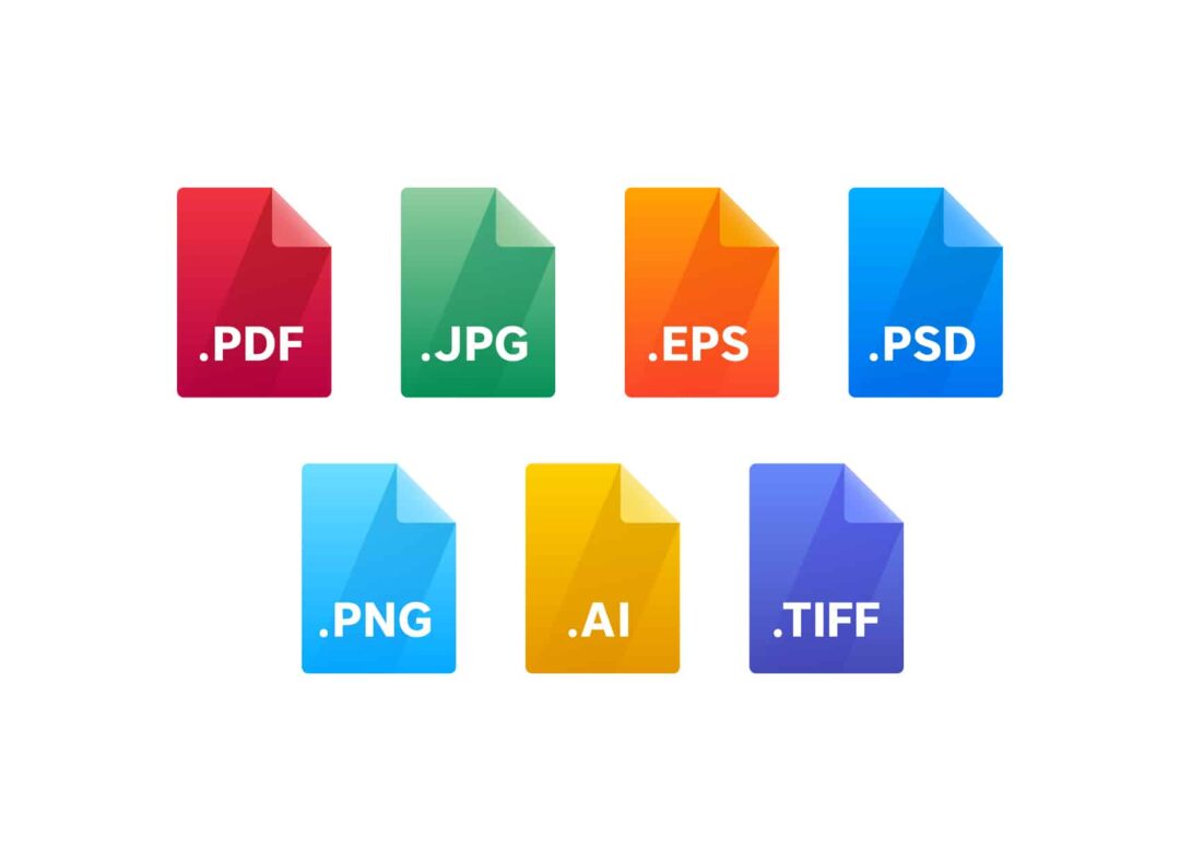 file setup guide - file type icons